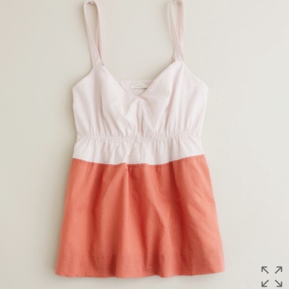 J Crew Katie Colorblock Cami